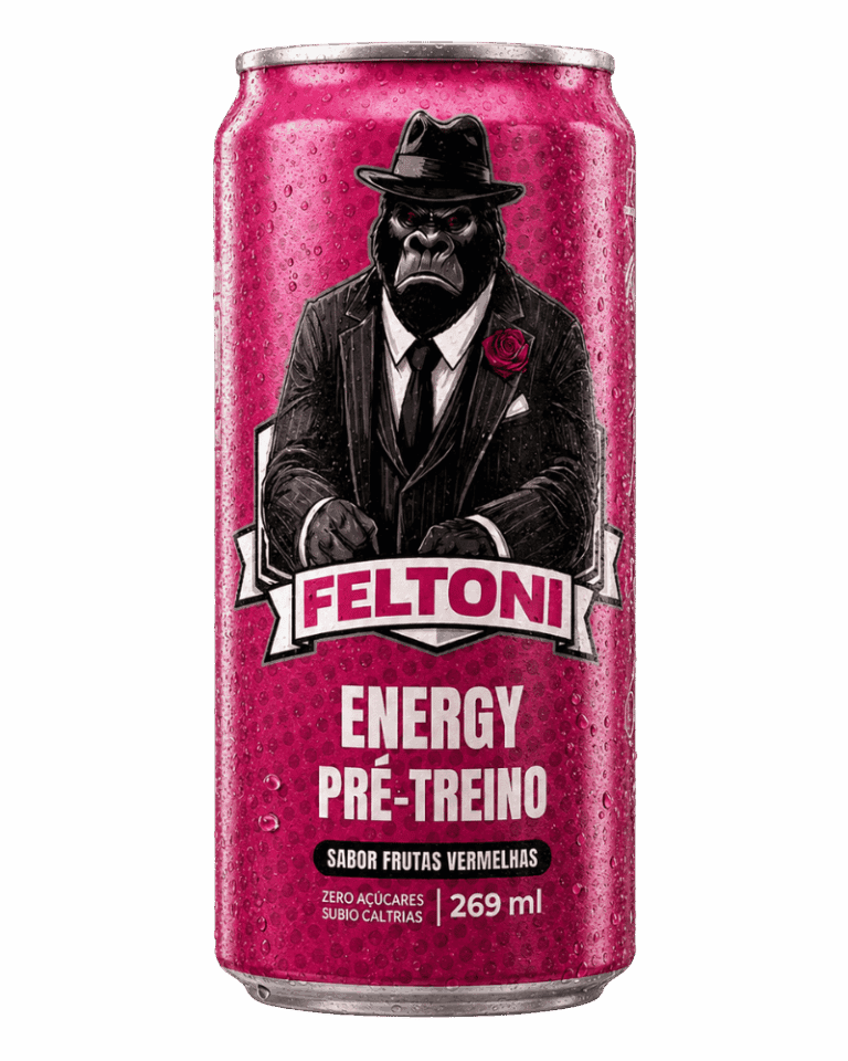 Pré-Treino Energy 269ml Frutas Vermelhas Feltoni