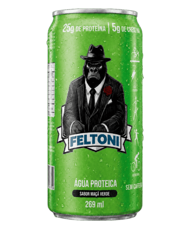 Água Proteica 269ml Maçã Verde